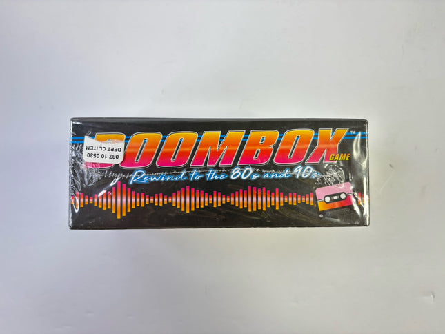BOOMBOX Rewind to the 80's & 90's Card & Spotify Music Game