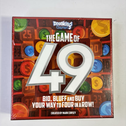 New! The Game of 49 - Bid, Bluff, and Buy! by Breaking Games