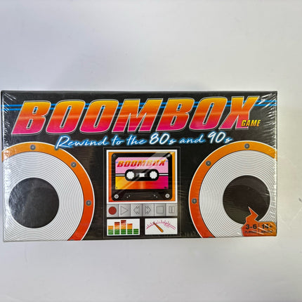 BOOMBOX Rewind to the 80's & 90's Card & Spotify Music Game