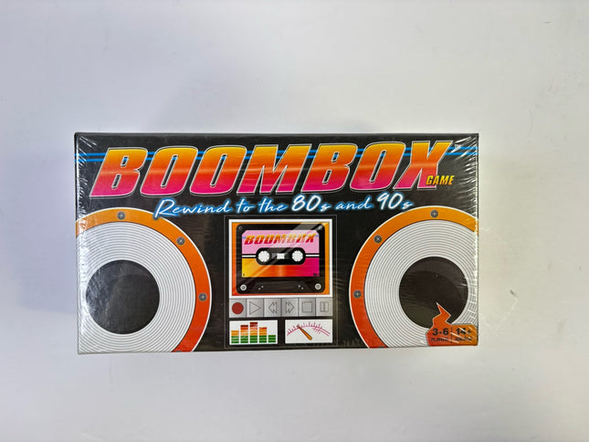 BOOMBOX Rewind to the 80's & 90's Card & Spotify Music Game