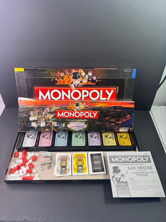 RARE Monopoly Welcome to Fabulous Las Vegas Edition 2009