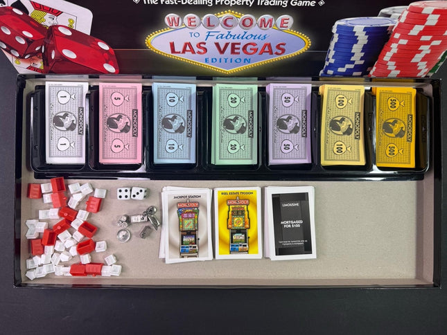 RARE Monopoly Welcome to Fabulous Las Vegas Edition 2009